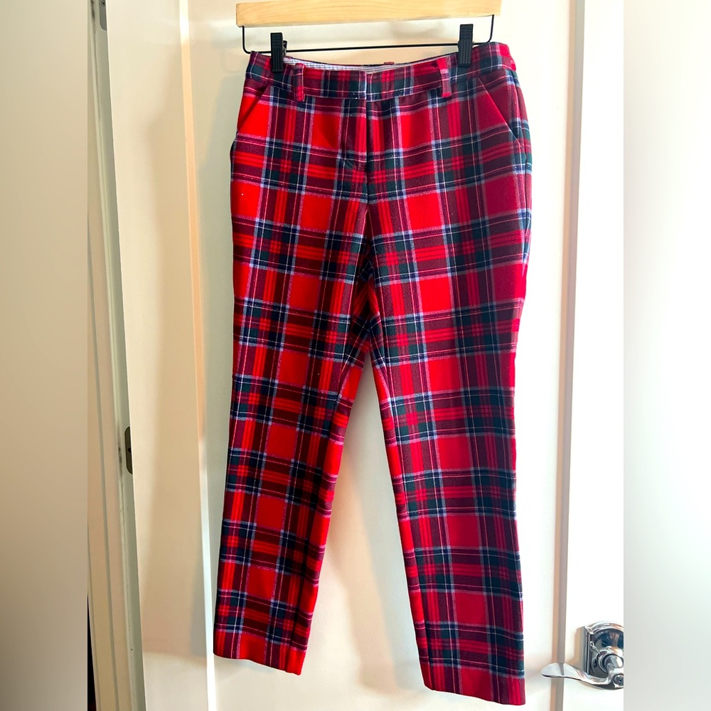 Christmas plaid pants